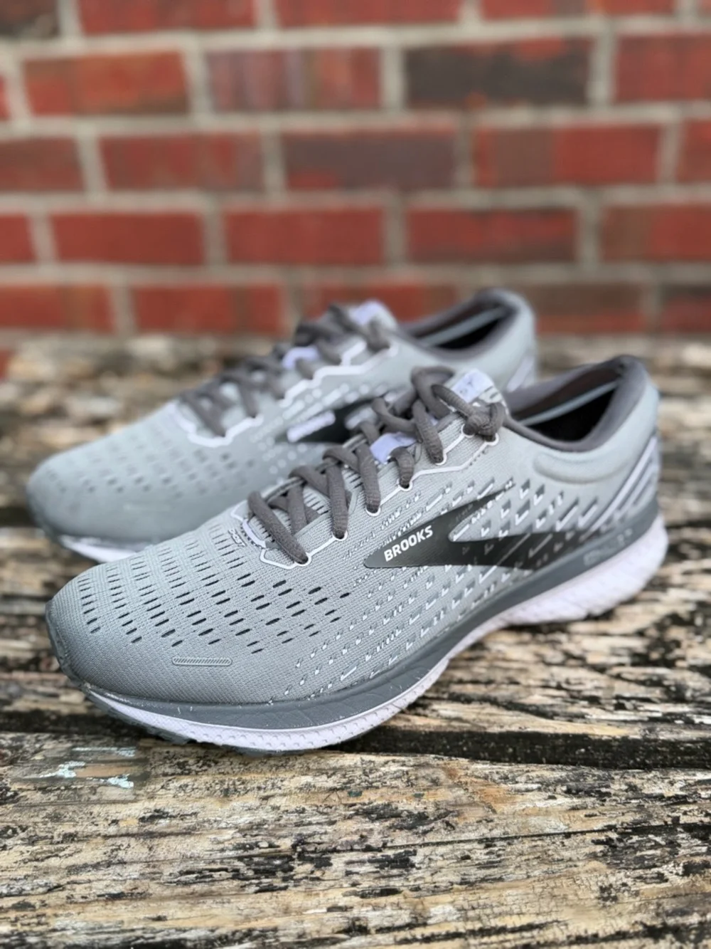 Brooks Ghost 13 Women’s Size 9 Gray Lace Up Running Shoes X1 ***See Note - Picture 12 of 15